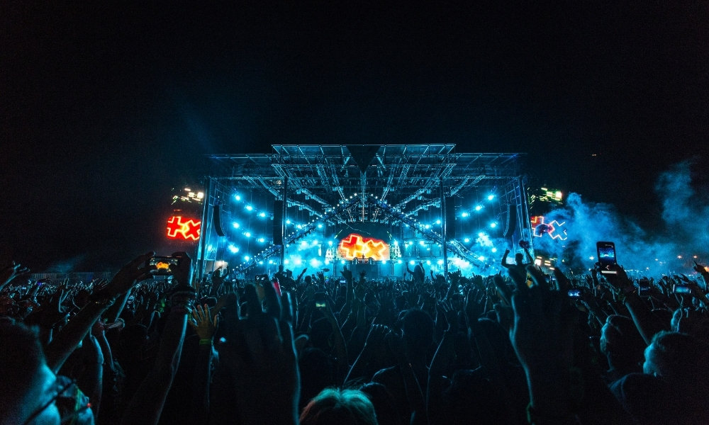 Tomorrowland Thailand venue-style landscape in Chonburi