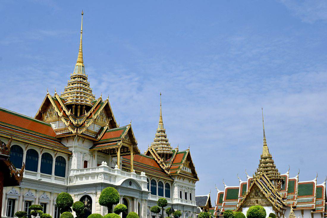 Chakri Maha Prasat hall at the Grand Palace in Bangkok